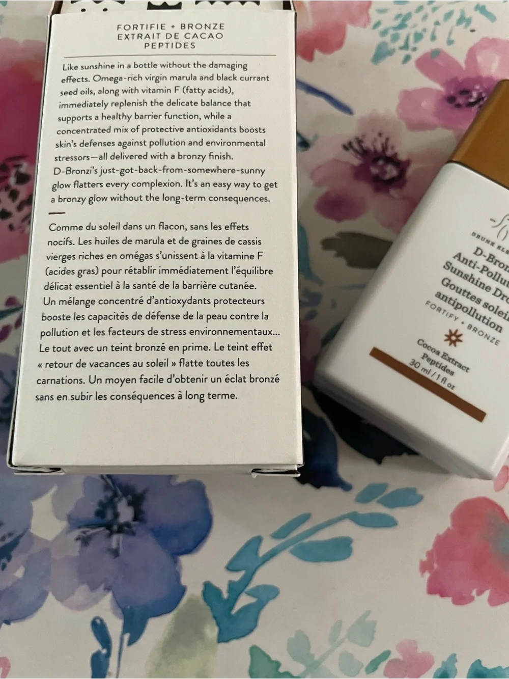 Drunk Elephant D-Bronzi bronzing drops with peptides